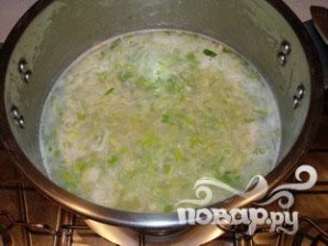 Картофельный суп с луком-порей - фото шаг 7