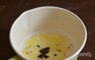 Шоколадный крем со сливками - фото шаг 3