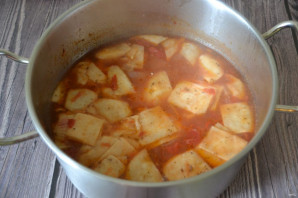 Куриный суп с тортильями - фото шаг 16
