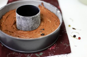 Шоколадный кекс со смородиной - фото шаг 5
