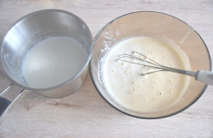 Торт "Молочная девочка" с заварным кремом - фото шаг 5