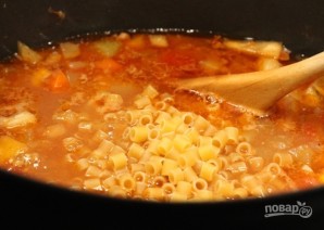 Суп с баклажанами - фото шаг 7