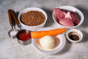 Каша с мясом в горшочке - фото шаг 1