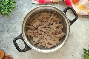 Почки в сметане - фото шаг 5