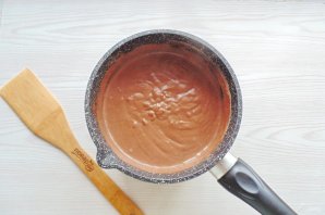 Пудинг шоколадно-ванильный - фото шаг 8