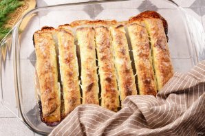 Блинчики из кабачков с курицей - фото шаг 17