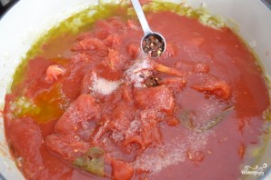 Суп с томатной пастой - фото шаг 2