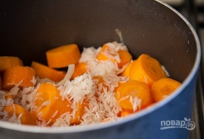 Суп-пюре с морковью и рисом - фото шаг 7