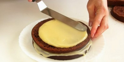 Торт "Супершоколадный" с лимонным курдом - фото шаг 5