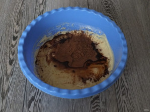 Творожный пирог с какао - фото шаг 7