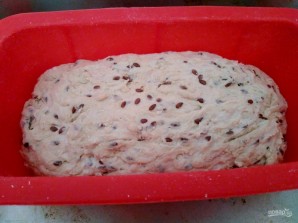 Содовый хлеб с семенами льна - фото шаг 6
