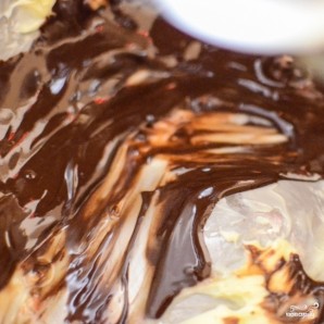 Двойное шоколадное печенье - фото шаг 3