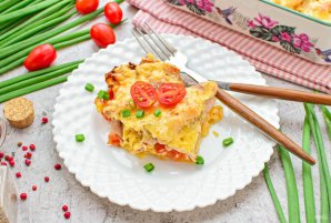 Мясо по-французски с курицей - фото шаг 10