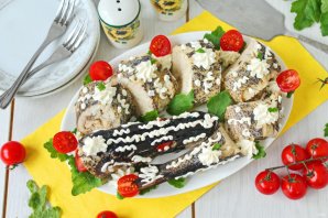 Фаршированная щука в духовке