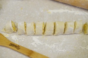 Лепешки сырные на сковороде - фото шаг 8