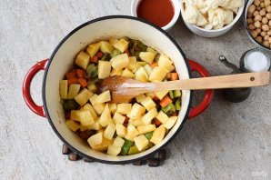 Постное рагу - фото шаг 7