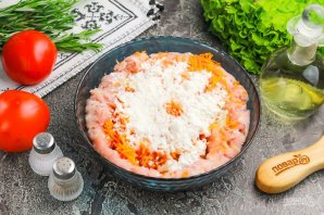 Куриные котлеты в духовке - фото шаг 4