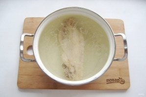 Суп из индейки с клецками - фото шаг 3