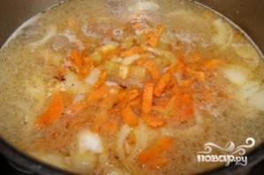 Суп с тефтелями - фото шаг 6