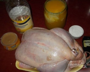 Курица, запеченная в духовке - фото шаг 1