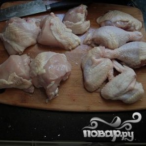Хрустящая курица с паприкой - фото шаг 1
