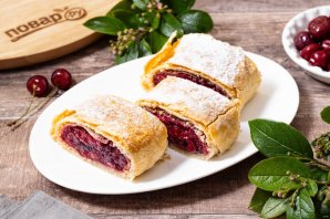 Постный штрудель - фото шаг 17