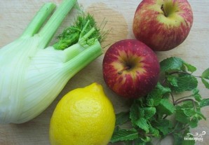Салат из фенхеля с яблоками - фото шаг 1