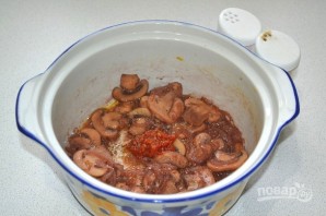 Винный соус с грибами - фото шаг 10