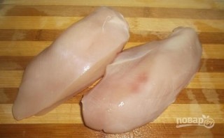Куриная грудка "под шубой" в духовке - фото шаг 1