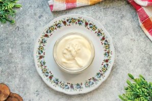 Постный салат с крабовыми палочками - фото шаг 2