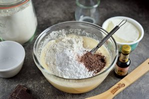 Кекс с маскарпоне и шоколадом - фото шаг 5