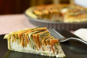 Пирог с морковкой и кабачком - фото шаг 4