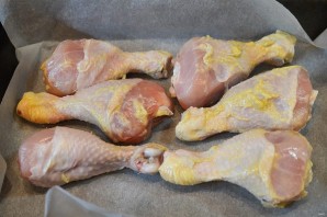 Запеченные куриные голени в горчичном маринаде - фото шаг 4