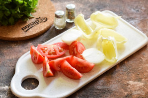 Соус для шашлыка из помидоров и баклажанов - фото шаг 3
