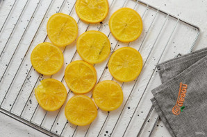 Карамелизированные апельсины в шоколаде - фото шаг 5