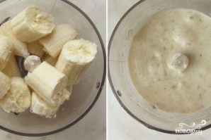 Печенье из банана и геркулеса - фото шаг 2