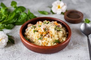 Рис с мясом в горшочках - фото шаг 11