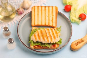 Сэндвич с индейкой - фото шаг 7