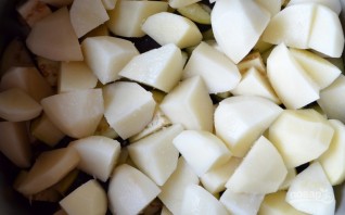 Овощное рагу с баклажанами и картофелем - фото шаг 3