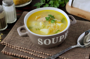Куриный суп с булгуром - фото шаг 10