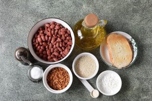 Постные котлеты из фасоли - фото шаг 1