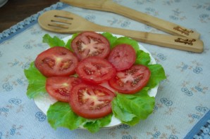 Закуска из помидоров под сыром - фото шаг 2
