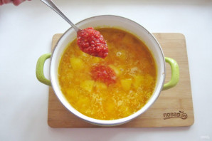 Гороховый суп по-турецки - фото шаг 8