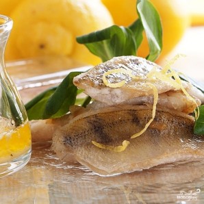 Филе белой рыбы в лимонно-масляном соусе - фото шаг 6