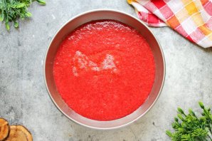 Клубника, протертая в сиропе - фото шаг 9