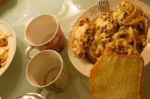 Гнёзда с фаршем на сковороде - фото шаг 7