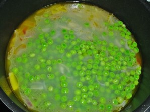Суп из замороженного горошка - фото шаг 4