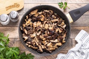 Грибы сушеные жареные - фото шаг 8