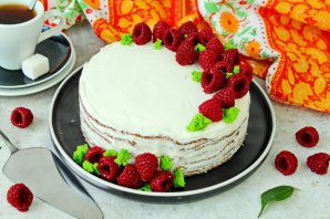 Торт блинный - фото шаг 15