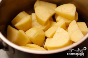Картофельные клецки со шпинатом - фото шаг 1